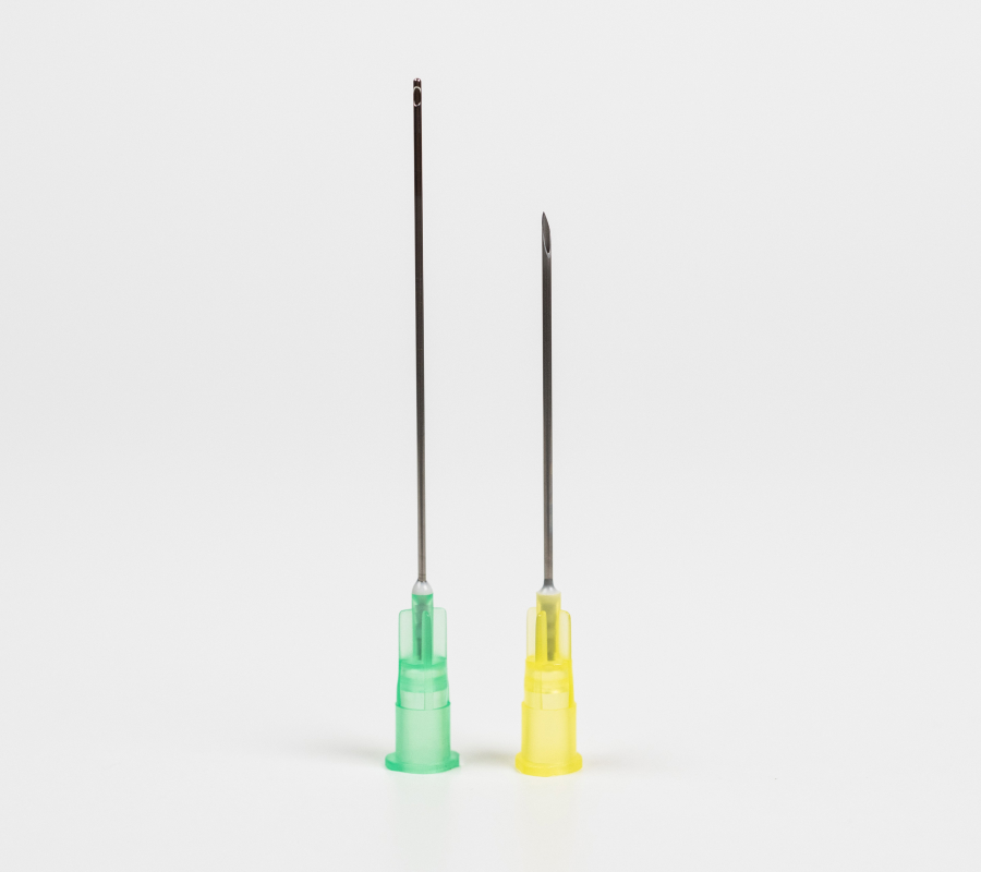 Набор GLIDELINE - канюля U-типа 21G (0,8 мм) х 50 мм с иглой 20G (0,9 мм) х 38 мм, 1 шт